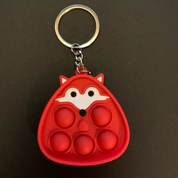 Foxy pop it fidget keychain - Picture 2 of 2